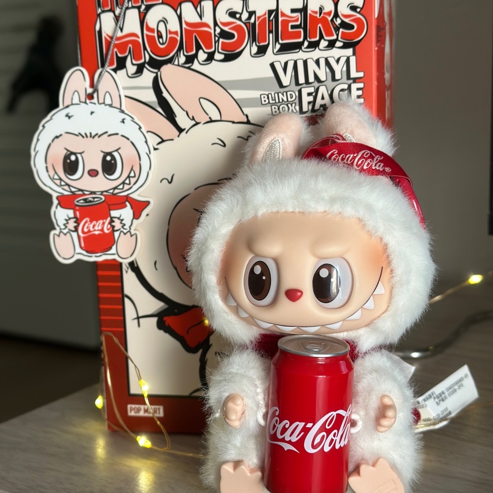 Labubu Authentic Coca-Cola Monster Happy Factor